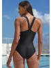 LASCANA ACTIVE Badeanzug in schwarz-mint