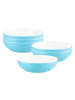 Seltmann Weiden 6er Set Foodbowls Liberty Pure Colors in ø 25 cm in Lagoon Blue