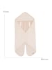 roba Baby-Einschlagdecke 'Frosty Almond' - für Autositz & Kinderwagen - Beige