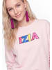 IZIA Women Sweatshirt in Light Rose