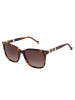 Carolina Herrera Sonnenbrille in Brown