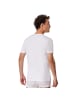 Schiesser T-Shirt 4er Pack in Weiß