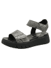 Tamaris WIDE FIT Sandale in BLACK SNAKE