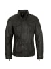 Bugatti Lederjacke Lammnappa in Anthrazit