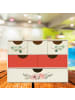 relaxdays Schubladenbox in Natur - (B)40 x (H)28 x (T)20 cm