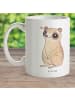 Mr. & Mrs. Panda Kindertasse Plumplori Glücklich ohne Spruch in Weiß