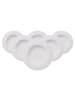 Villeroy & Boch 6er Set Suppenteller White Pearl ø 24,8 cm weiß in weiß