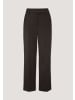 Hessnatur Wollhose Straight Leg in kakao braun