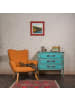 relaxdays 4 x Möbelgriff Vintage in Braun