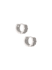 IZIA Women Latch Back Earrings in Silver
