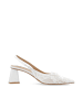 Bianco Slingbacks in WhiteLace