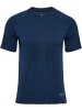 Hummel T-Shirt "Hiit Seamless T-Shirt S/S" in Blau