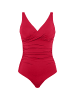 Sea Level Essentials Twist Front Multifit One Piece in RED