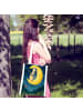 Mr. & Mrs. Panda Shopping Tasche Pinguin Mond Design ohne Spruch in Weiß