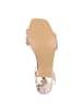 Ital-Design High-Heel Sandalette in Champagner