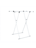 relaxdays Kleiderständer in Weiß - (B)135 x (H)139 x (T)95 cm