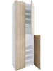 VCM  XL Holz Großer Schuhschrank Lona 10 in Weiß / Sonoma-Eiche