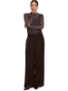 Zero  Halbarm-Shirt mit Muster in Brown/Blue