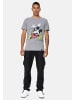Re:Covered T-Shirt Disney Mickey Mouse Panic in Hellgrau