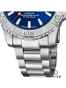 Jaguar Analog-Armbanduhr Jaguar Pro Diver silber groß (ca. 40mm)