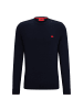 HUGO Strickpullover in Blau