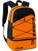 erima Club 5 Multifunktionsrucksack mit Bodenfach in orange/schwarz