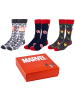 Cerda 3er - Pack Socken Marvel Geschenkset Gr. 35-41 in Bunt