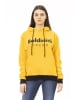 Baldinini Trend Zweifarbig Gelb Baumwolle Damen Hoodie