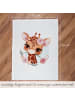 Baby Best® Kuscheldecke 75 x 100 cm - Giraffe in bunt,motiv