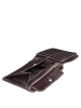 mano Don Luca - Geldbörse 13 cm (cognac) in dunkelbraun
