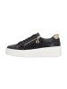 remonte Plateau Sneaker in Schwarz