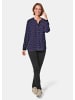 GOLDNER Kurzgröße:  Bluse Moderne Druckbluse in legerer Form in bunt / gemustert