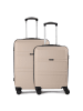 benzi 5739 4 Rollen Kofferset 2-teilig in beige