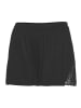 LASCANA Schlafshorts in schwarz