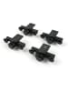 LEGO Lego Eisenbahn Kupplung & Puffer mit Magnet - ab 3 Jahren in black