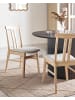 Beliani 2er-Set Esszimmerstuhl AVALON in Braun/Beige