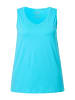 Ulla Popken Strick-Top in tiefes aqua