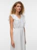 Vero Moda Gesmoktes Kleid in Snow White