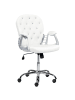 Beliani Bürostuhl  in Weiß/Schwarz/Silber - (W) 58 x (H) 93 x (L) 58 cm