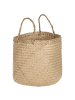 Beliani 2er-Set Korb HALONG in Naturfarben/Beige