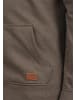 BLEND Kapuzensweatjacke BHHulker in Braun