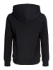 JACK & JONES Junior Kapuzenpullover in Black