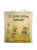 Mr. & Mrs. Panda Tragetasche Bienen Paar Design mit Spruch in Weiß