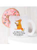 Mr. & Mrs. Panda Trinkbecher Fuchs Gitarre mit Spruch in Transparent