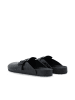 Bianco Mules in BlackCroco