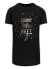F4NT4STIC Long Cut T-Shirt Harry Potter Dobby Is Free in schwarz