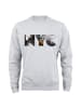 Cotton Prime® Sweatshirt Skyline New York - Weltenbummler Kollektion in Grau-Melange