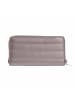 Fun&Basics Geldbörse Francesca (B)20 x (H)10 x (T)2,5 cm in Grau