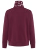 OCEAN SPORTSWEAR Sweatjacke in bordeaux