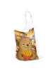 Mr. & Mrs. Panda Shopping Tasche Otter Pommes Design ohne Spruch in Weiß